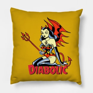 Winged She-Devil Pillow