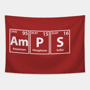 Amps (Am-P-S) Periodic Elements Spelling Tapestry