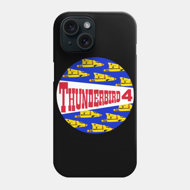 Thunderbirds 4 Sea Craft Piloted by Gordon Tracy Phone Case by EmmaFifield