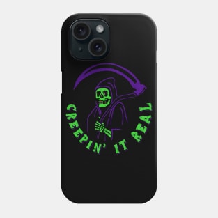 Creepin it Real - Halloween Neon Phone Case