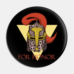 For honor! Middle ages knight Pin