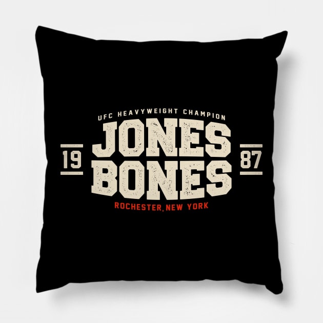jon jones Pillow by SmithyJ88