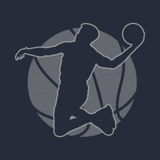 Basketball Player II (monochrome) T-Shirt