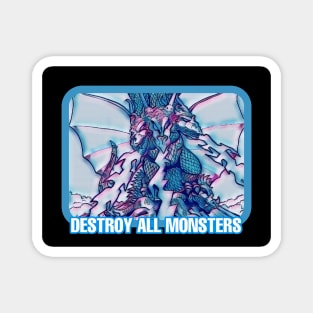 DESTROY ALL MONSTERS Magnet