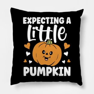 Expecting a Little Pumpkin Pillow