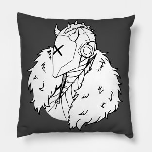 Cyberpunk Doodle Pillow