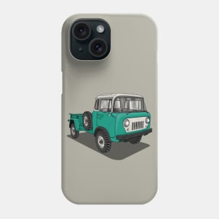 Jeep Forward Control FC-170 Green Phone Case