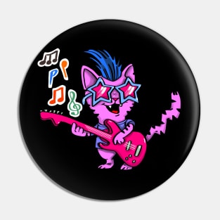 Cat rocker Pin