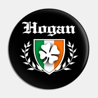 Hogan Shamrock Crest Pin