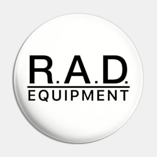 RAD Equipment (Black) Pin