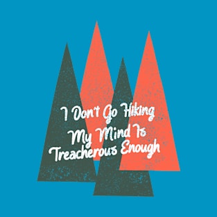 Indoorsy Introvert Hiking Quote T-Shirt