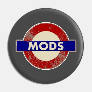 MODS METRO SIGN Pin