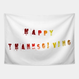 Happy Thanksgiving Tapestry