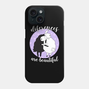 Differences are beautiful Phone Case