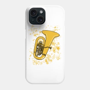 Tuba Teacher Tubaist Brass Musician Phone Case