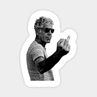 Anthony Bourdain // Retro 90s Magnet