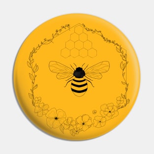 My lovely bee Pin