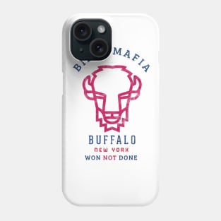 New York Buffalo NFL Bills Mafia Won Not Done Phone Case