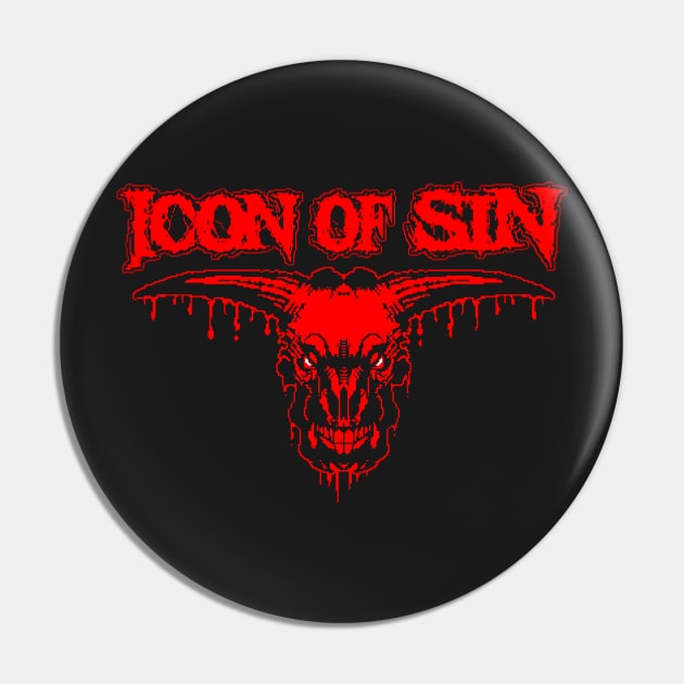 Icon of Sin Pin by RetroPixelWorld