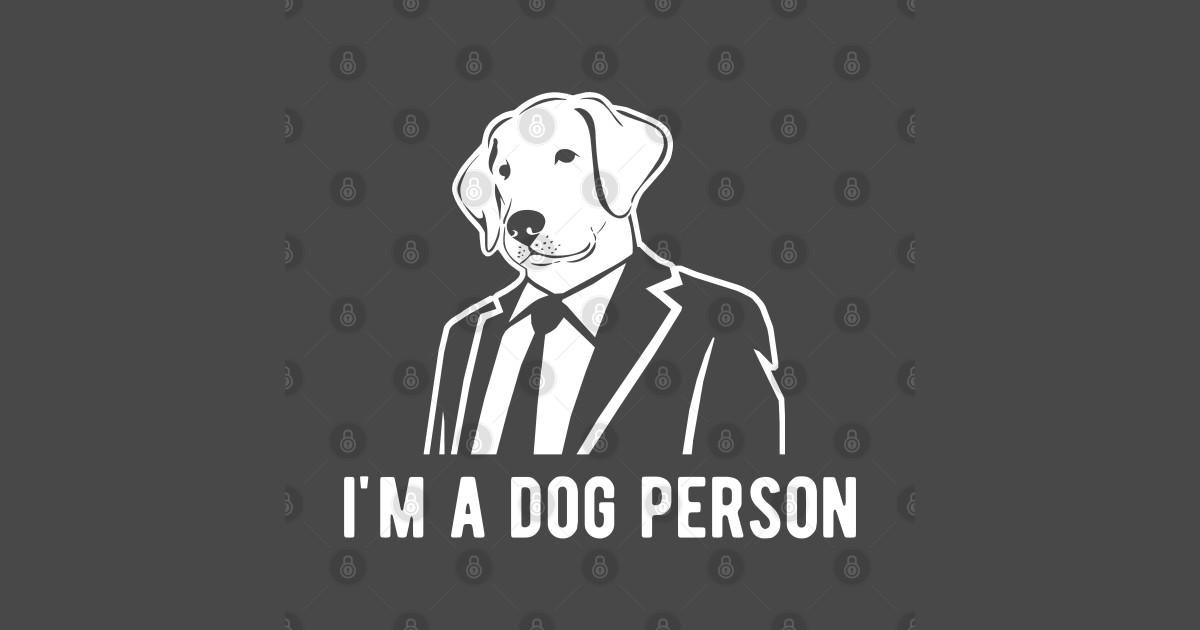 I'm a dog Person Im A Dog Person TShirt TeePublic