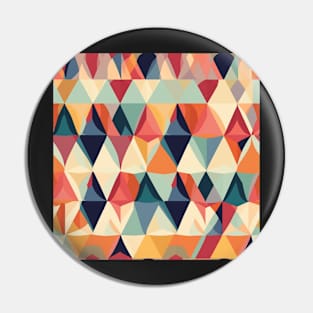 Geo Diamond: A Vibrant and Playful Fabric Pattern for Modern Fashion #3 Pin