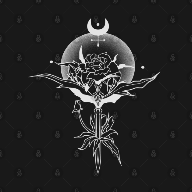 Dimitrescu daughters inspired symbol Tattoo WHITE Dimitrescu Tattoo