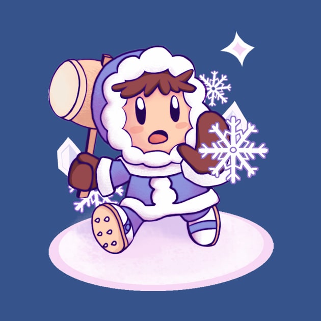 The Lonely Ice Climber by VanillaPuddingSnack