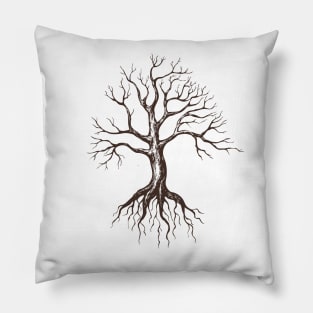 Bare tree Pillow