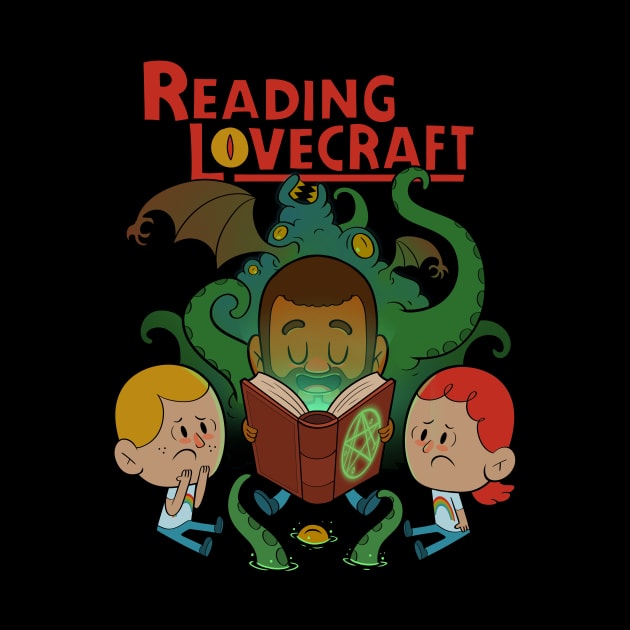 Reading Lovecraft! by Queenmob