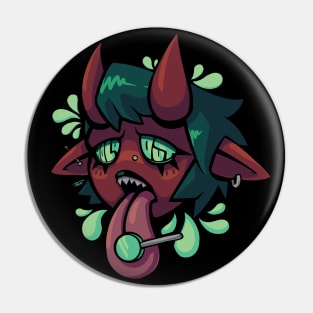 DevilGirl- HOLD OUT Pin