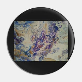 Purple and Blue Mix Up Pin