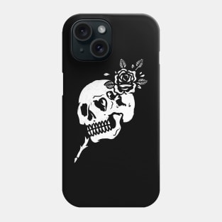 Rose Skull Phone Case