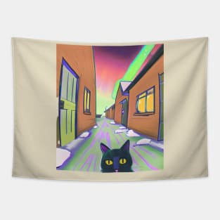 Cat Selfie Tapestry