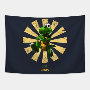 Croc Retro Japanese Tapestry