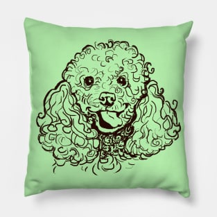 The Poodle Love of My Life Pillow