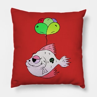 fling fish Pillow