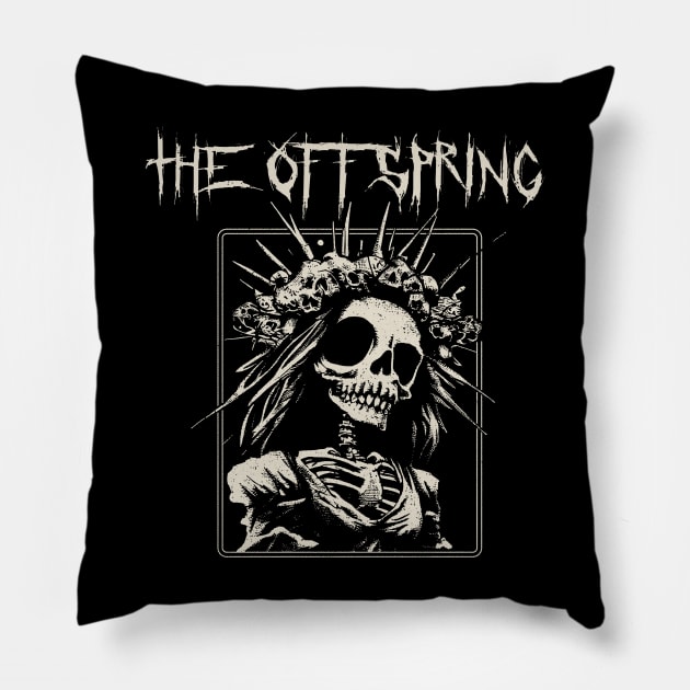 the offspring bride on Pillow by hex pixel