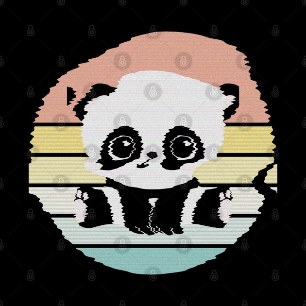 Bad Tv Retro Panda by P-ashion Tee