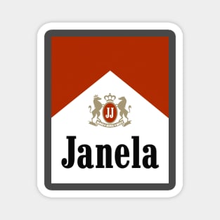 Janela Smokes Magnet