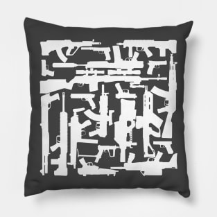 White Special Service Square Pillow