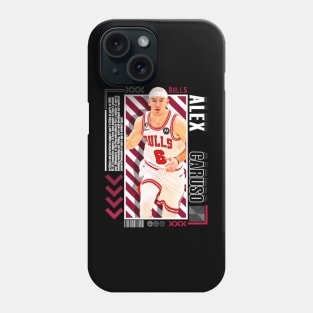 Alex Caruso Paper Poster Version 10 Phone Case