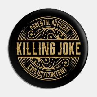 Killing Joke Vintage Ornament Pin