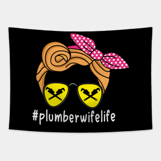 Plumber Wife Life Tapestry