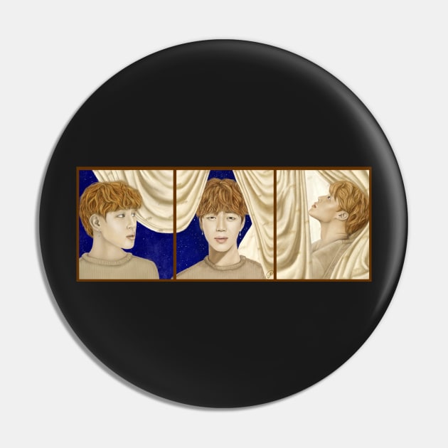 Jimin (BTS) - Serendipity Triptych Pin by dangerbeforeyou