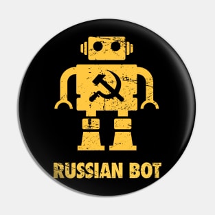 Funny Russian Bot / Internet Troll Pin