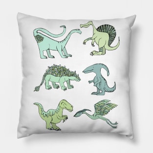 Happy dinosaur Pillow