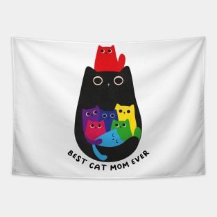 Cat mom 1 Tapestry