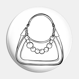 Pearl bag Pin