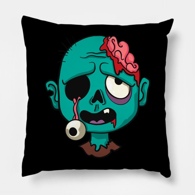 Zombie Pillow by attire zone