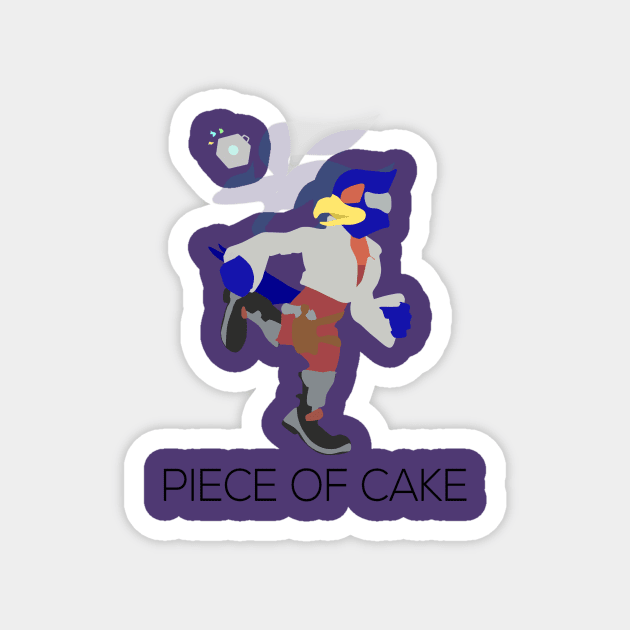 Piece of Cake Magnet by Robonavi